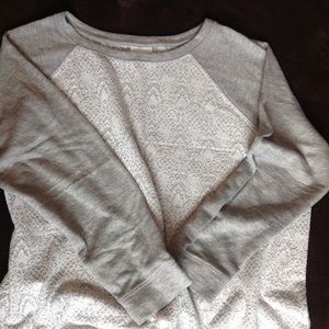 Lace Sweatshirt